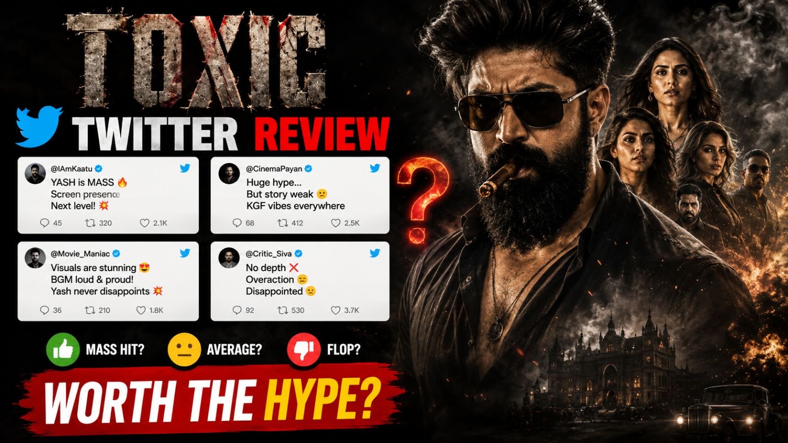 Toxic Twitter Review tamil