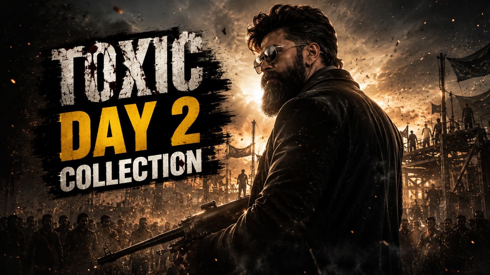 Toxic box office collection day 2