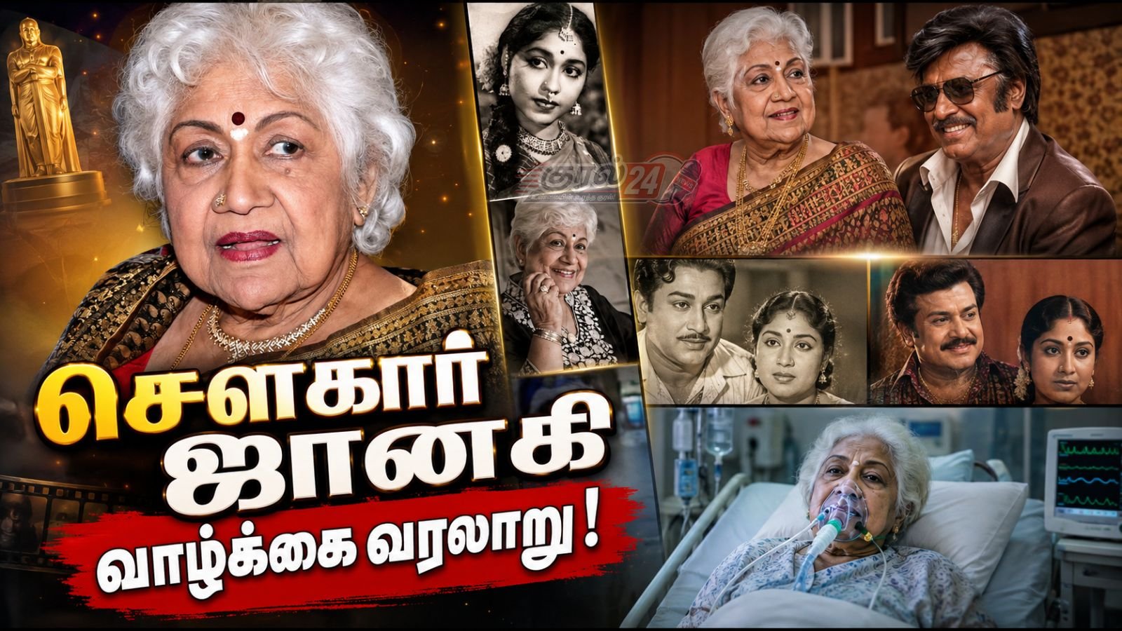 Sowcar Janaki latest news சௌகார் ஜானகி உடல்நிலை