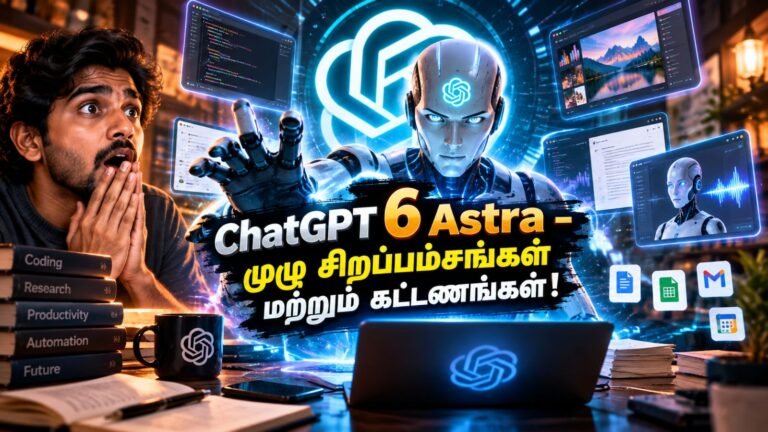 ChatGPT 6 Astra மாடல்: இனி கம்ப்யூட்டர் தானாவே வேலை செய்யும்!